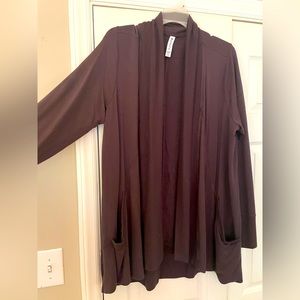 Waterfall open cardigan